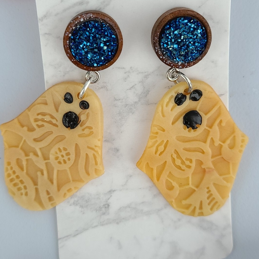 🎃👻Lace Glow in the Dark Ghost Earrings